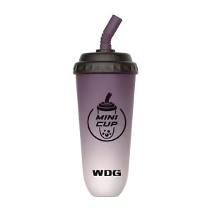 WDG Mini Cup E-cigs μιας χρήσης 5000 Puffs - Μαύρο φραγκοστάφυλο-χυμός