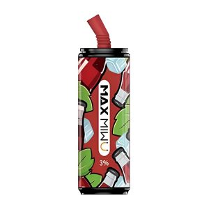 Max Mi wu Coke Tin E-cigs μιας χρήσης 3600 Puffs - Ice-cola