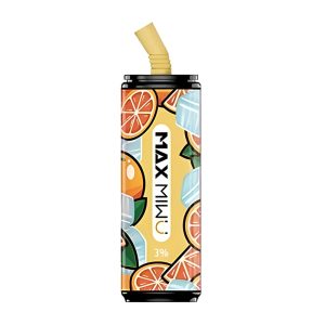 Max Mi wu Coke Tin E-cigs μιας χρήσης 3600 Puffs - Orange-soda