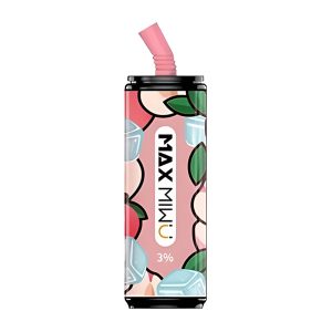Max Mi wu Ηλεκτρονικά τσιγάρα μίας χρήσης 3600 Puffs - Peach-popsicle