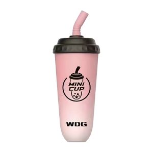 WDG Mini Cup E-cigs μιας χρήσης 5000 Puffs - Ροδάκινο-σόδα