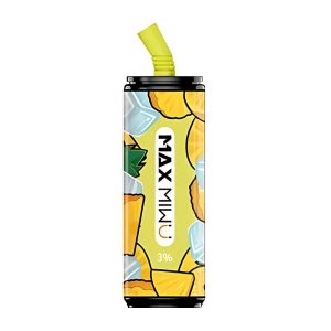 Max Mi wu Ηλεκτρονικά τσιγάρα μιας χρήσης 3600 Puffs - Pineapple-storm