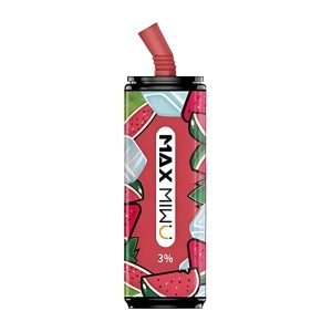 Max Mi wu Coke Tin E-cigs μιας χρήσης 3600 Puffs - Watermelon-ice