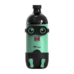 PURE Εκρηκτικό μικρό κίτρινο άτομο μία φορά Vape 6000 - Cantaloupe