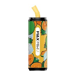 MAX MIWU κασσίτερου μίας χρήσης Vape 3600 Caladas - Cantaloupe