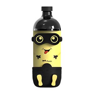 PURE Εκρηκτικό μικρό κίτρινο άτομο μία φορά Vape 6000 - Iced Spring