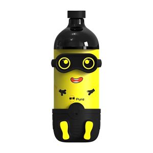 PURE Εκρηκτικό μικρό κίτρινο άτομο μία φορά Vape 6000 - Lemon Ice