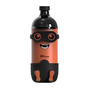 PURE Εκρηκτικό μικρό κίτρινο άτομο μία φορά Vape 6000 - Lemon Tea