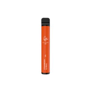 ELF BAR 600 Disposable 600 ρουφηξιές Elfbull Strawberry