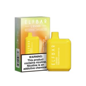 ELF BAR LB5000 Disposable Pineapple Coconut Ice 5000 ρουφηξιές 650 mAh
