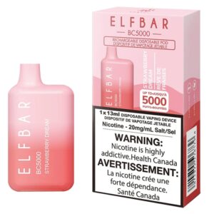 ELF BAR BC5000 Disposable Strawberry Dream 5000 ρουφηξιές 650 mAh