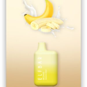 ELF BAR BC2000 Disposable 2000 Puffs Banana Milk 850 mAh