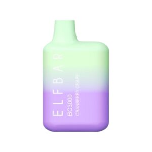 ELF BAR BC3000 Disposable 3000 ρουφηξιές Cranberry Grape
