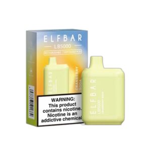 ELF BAR LB5000 Disposable 5000 ρουφηξιές Cranberry Soda
