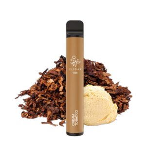 ELF BAR 1500 Disposable Cream Tobacco 1500 ρουφηξιές 850 mAh