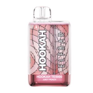 ELF BAR Hookah TE5000 Disposable 5000 ρουφηξιές Juicy Peach