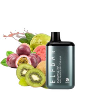 ELF BAR BC5000 Ultra Disposable Kiwi Passion Fruit Guava 5000 ρουφηξιές 13 ml