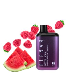 ELF BAR BC5000 Ultra Disposable 5000 ρουφηξιές Raspberry Watermelon 650 mAh