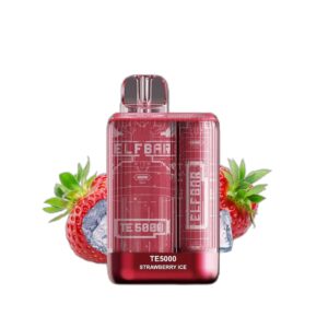 ELF BAR TE5000 Disposable 5000 ρουφηξιές Strawberry Ice