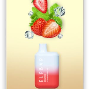 ELF BAR BC2000 Disposable Strawberry Ice 2000 Puffs 850 mAh