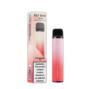 ELF BAR 3500 Disposable Strawberry Ice 3500 ρουφηξιές 1500 mAh